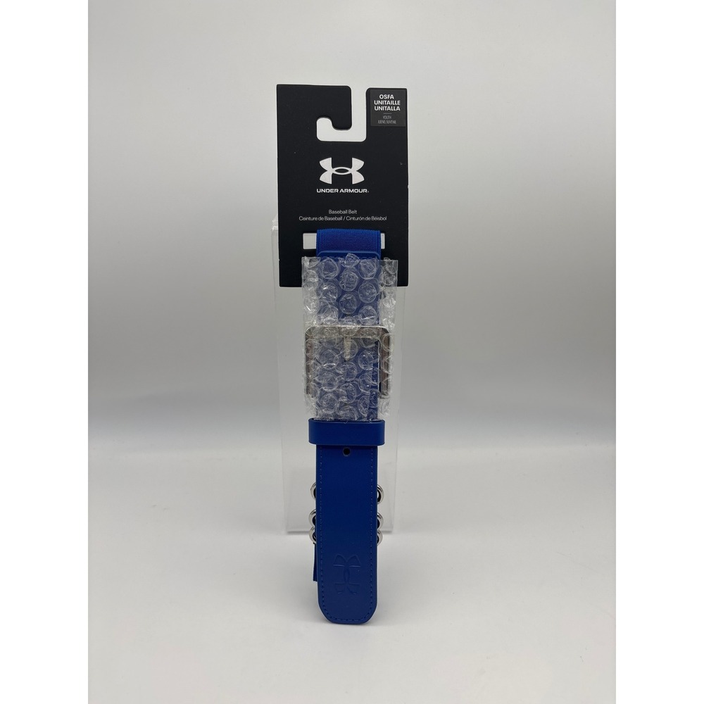 Under Armour Baseball Belt Adjustableβ OSFA Youth Boys Girls Blue